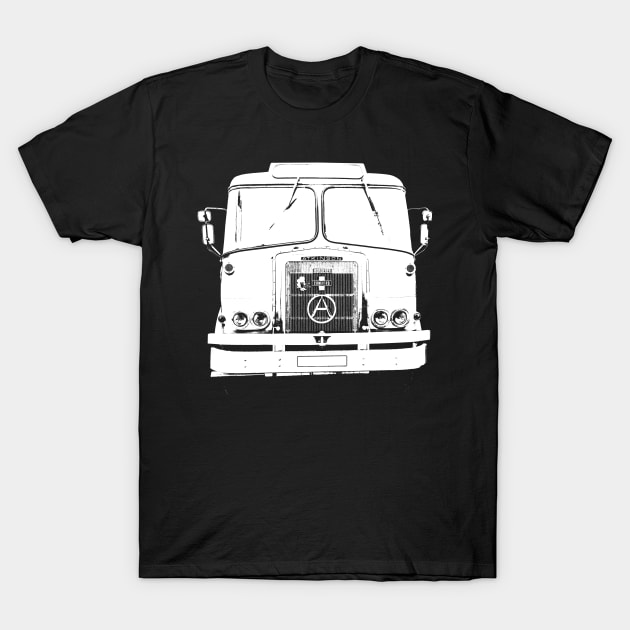 Atkinson Borderer classic British heavy lorry white T-Shirt by soitwouldseem